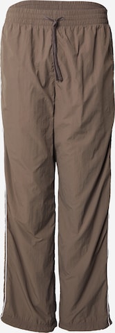 HOLLISTERLoosefit Hlače - smeđa boja: prednji dio