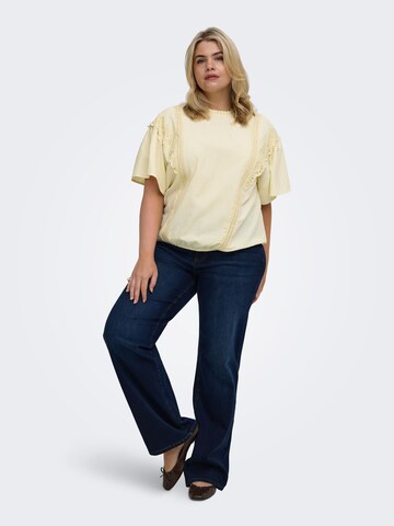 ONLY Carmakoma Bluse 'CARMalia' in Gelb