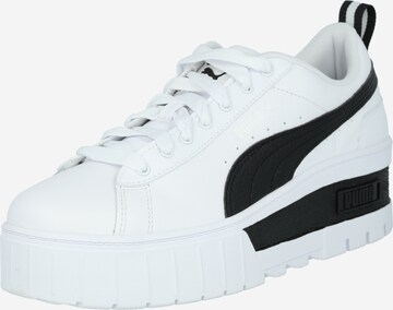 Sneaker bassa 'Mayze' di PUMA in bianco: frontale