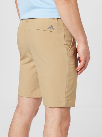 Regular Pantalon de sport 'ULTIMATE365' ADIDAS PERFORMANCE en beige