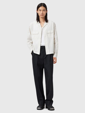 AllSaints regular Παντελόνι με τσάκιση σε μαύρο