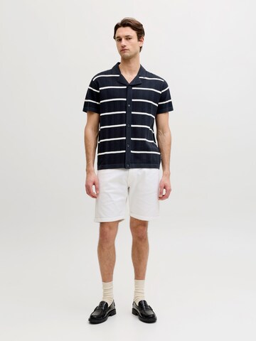 Vestes en maille 'JREBSTANCE' JJ Rebel en bleu