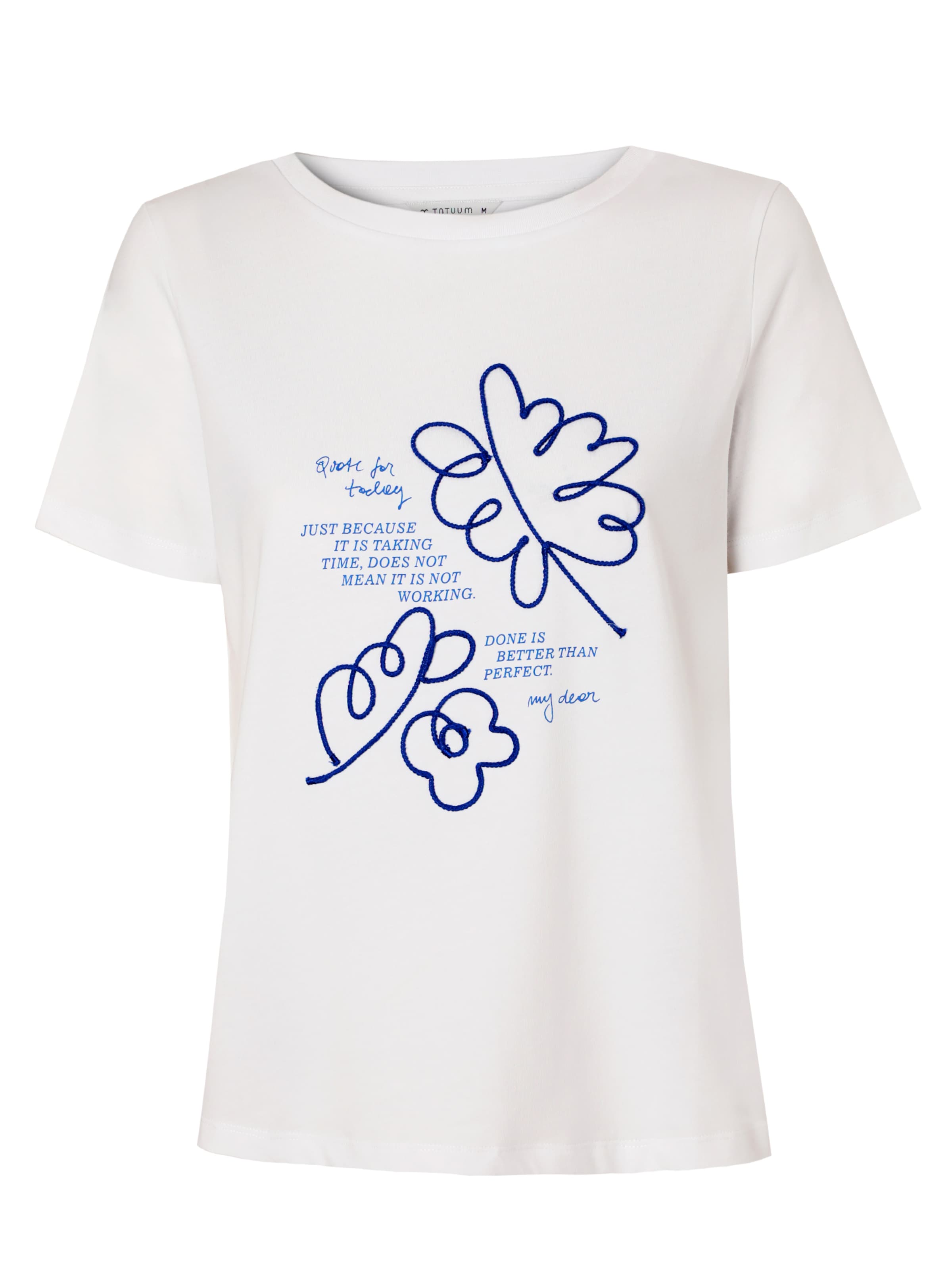 TATUUM Tričko 'Atono 2' – bílá: přední strana