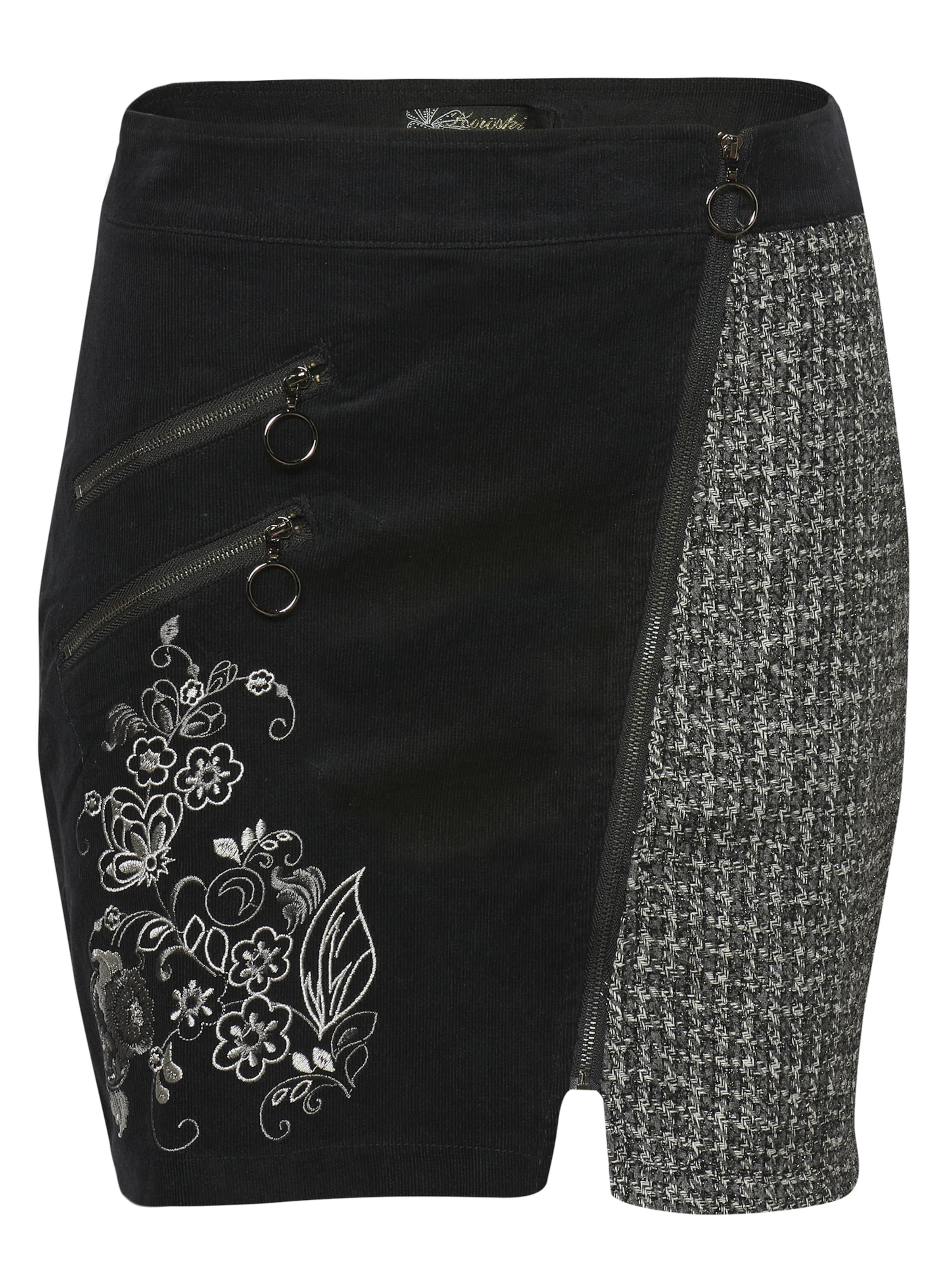 Gonna di KOROSHI in nero: frontale