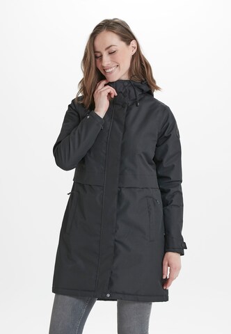 Whistler Outdoor Jacket in Black: front