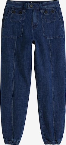 DesigualTapered Traperice - plava boja: prednji dio