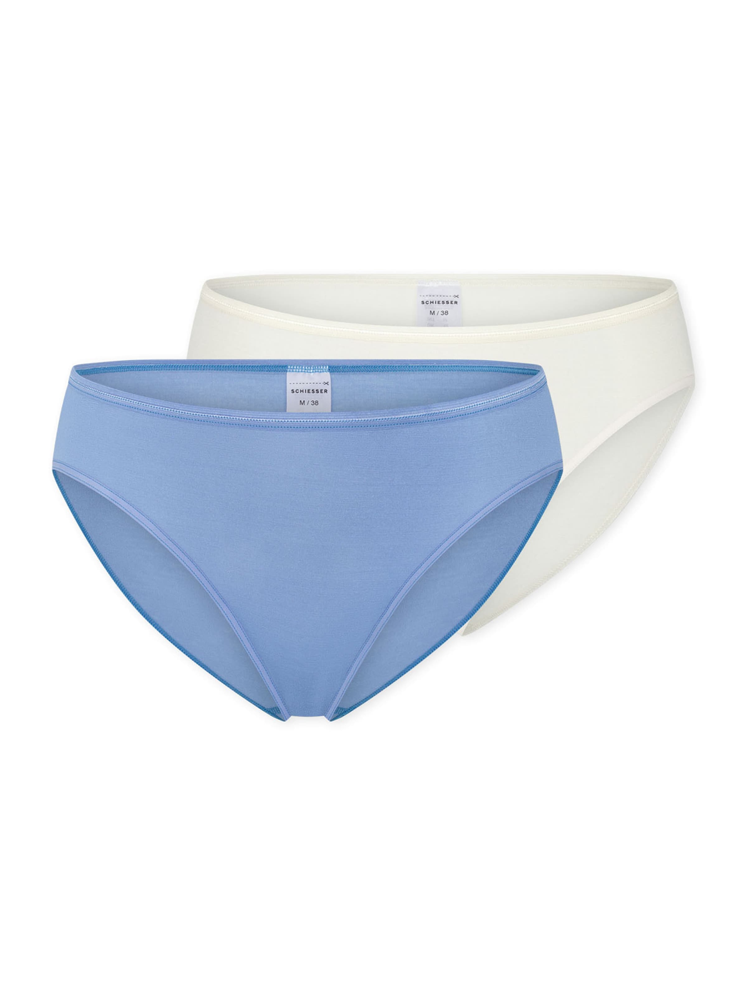 SCHIESSER Slip ' Modal Essentials ' in Blauw: voorkant