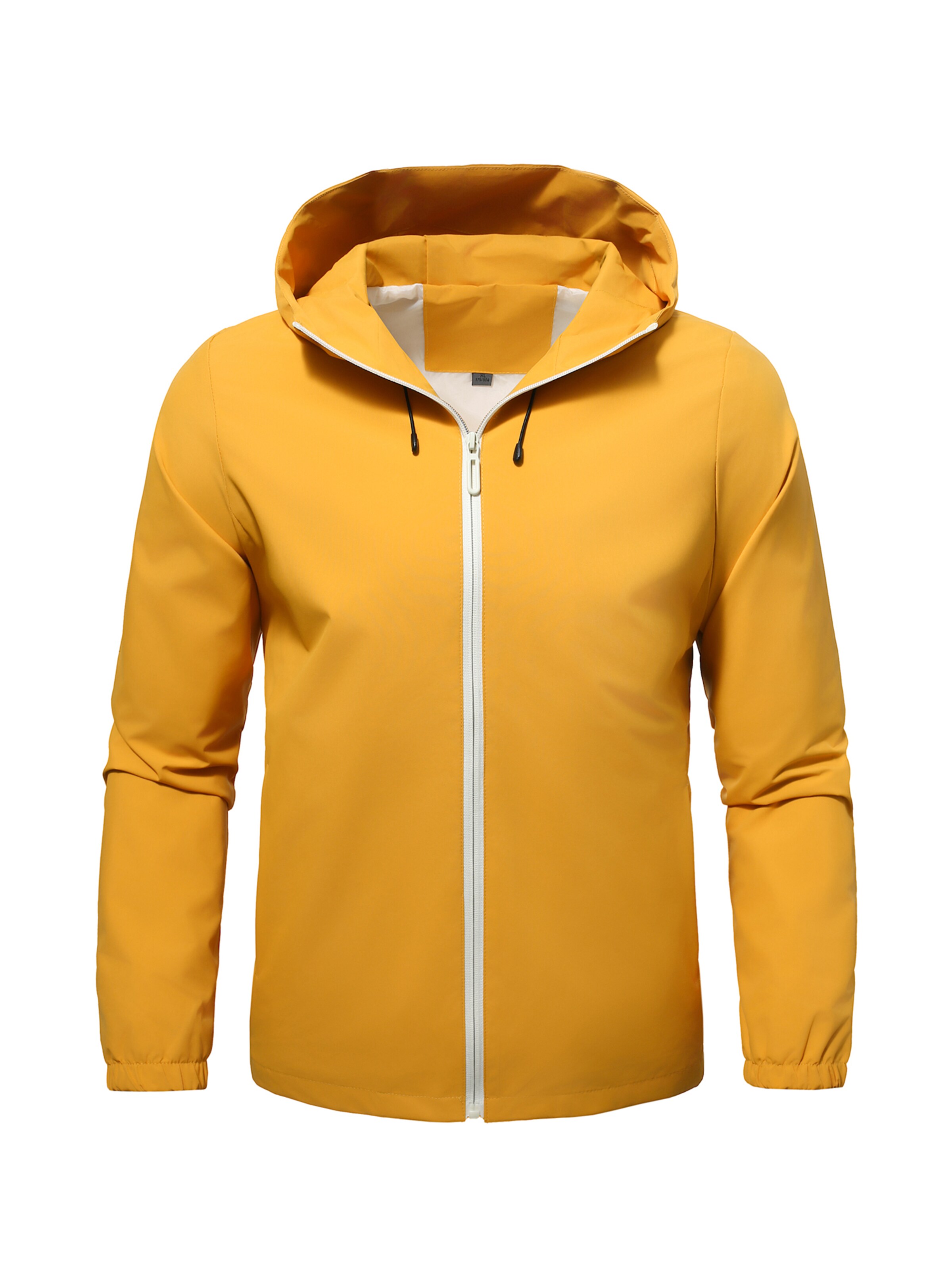 YOUTHUP Athletic Jacket 'Kombi' in Yellow: front