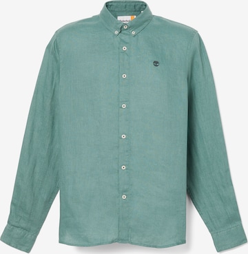 TIMBERLAND - Regular Fit Camisa 'Mill Brook' em verde: frente