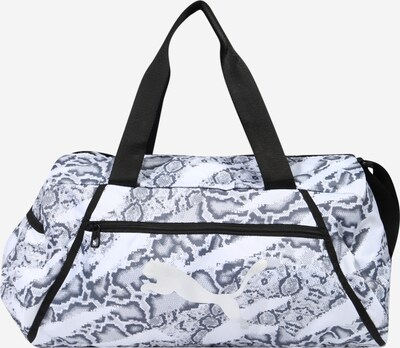 PUMA Sac de sport en gris / noir / blanc, Vue avec produit