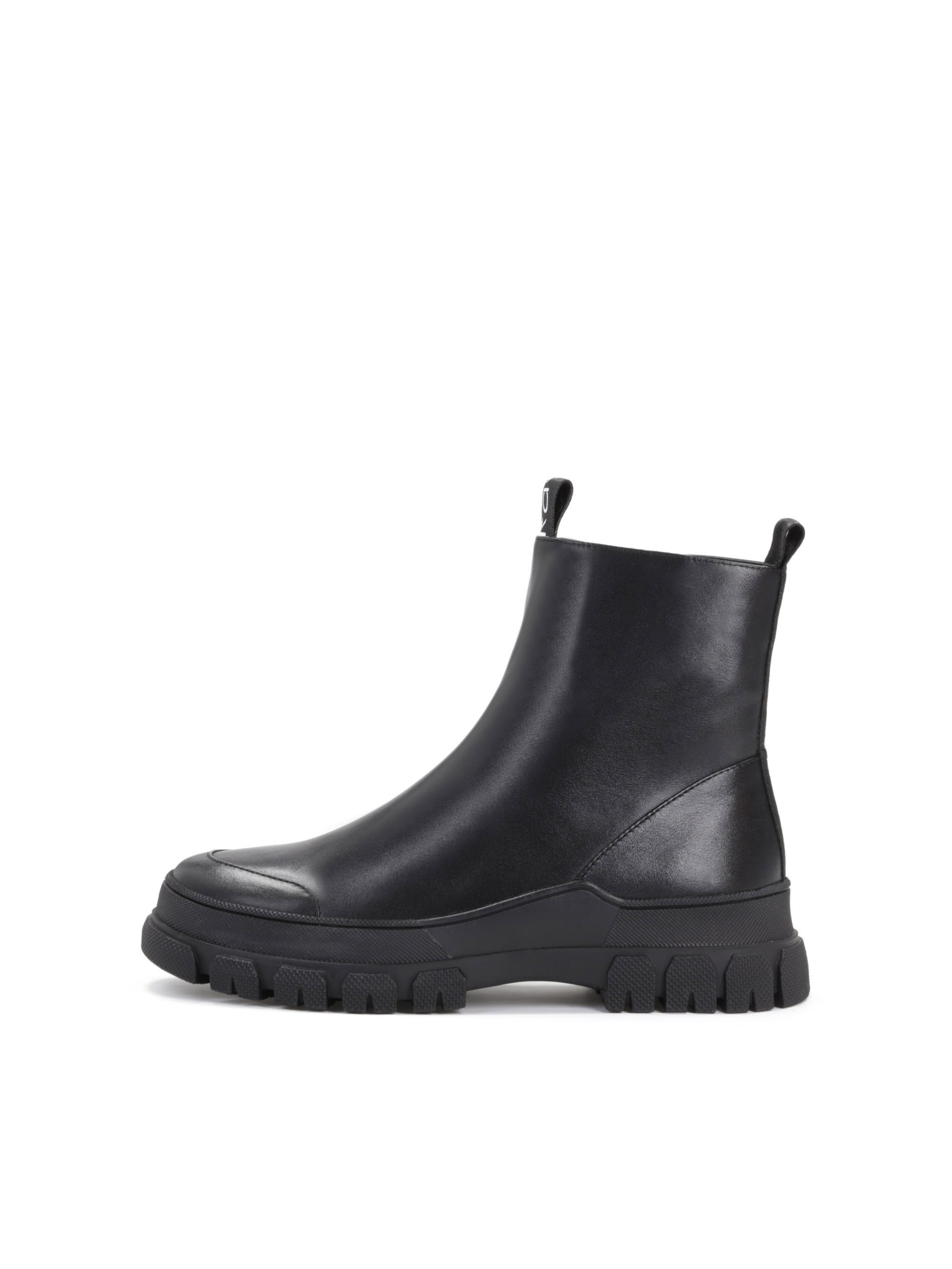 Kazar Къси ботуши в черно: отпред