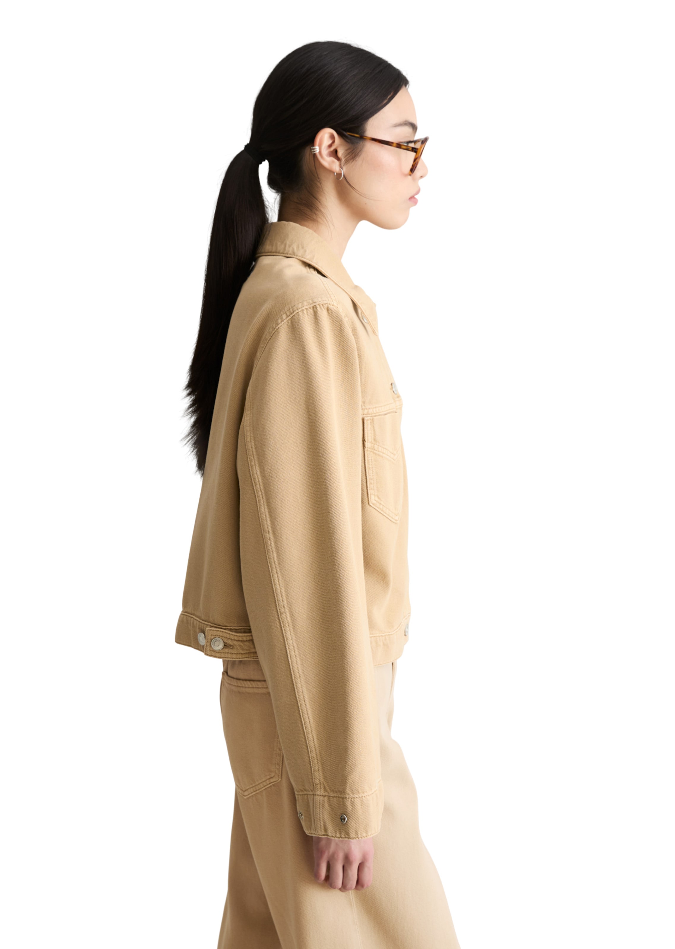 Marc O'Polo DENIM Between-season jacket in Beige