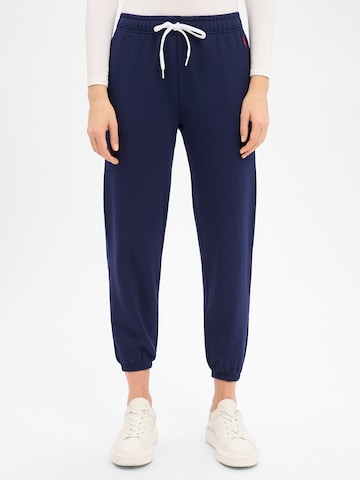 Polo Ralph Lauren Loosefit Hose in Blau: Vorderseite
