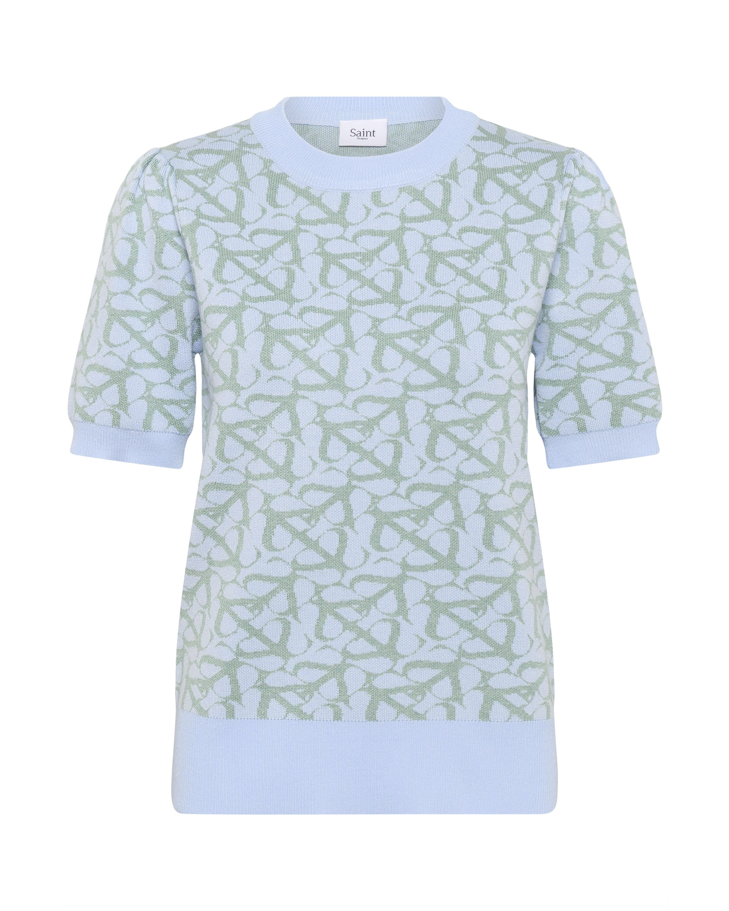 SAINT TROPEZ Sweter 'Zico' w kolorze niebieski: przód