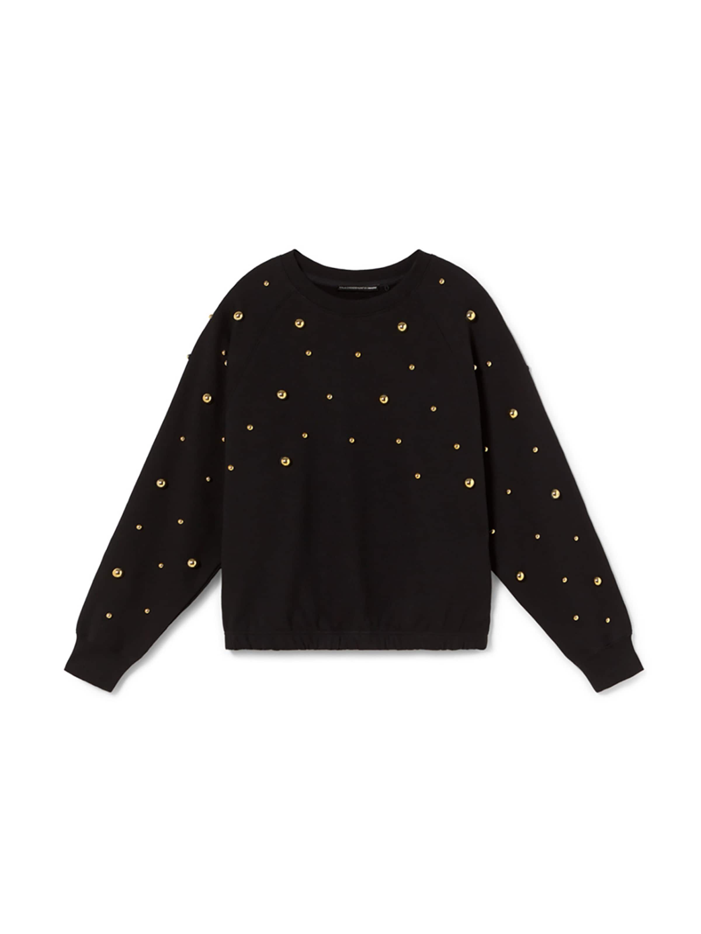 Lola Casademunt Μπλούζα φούτερ σε μαύρο: μπροστά