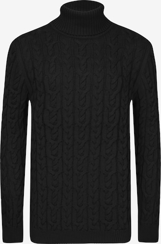 Pull-over Jimmy Sanders en noir : devant