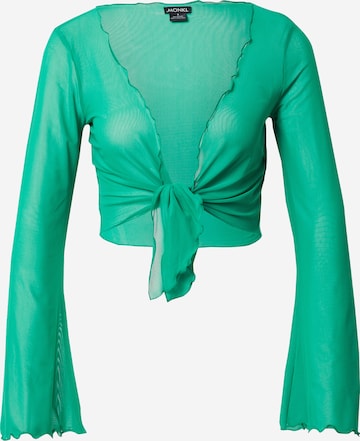 Monki Blouse in Groen: voorkant