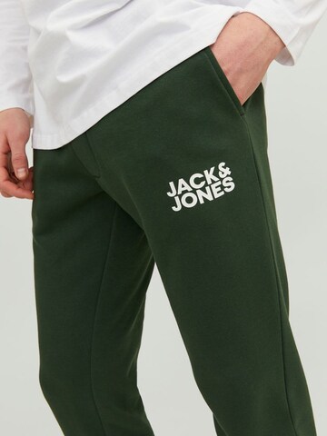 JACK & JONES تابيرد سراويل 'Gordon' بلون أخضر