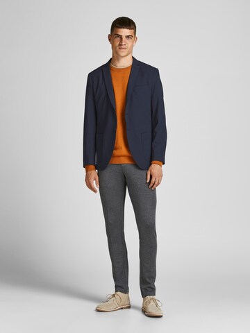 JACK & JONES Slim fit Suknjič | modra barva