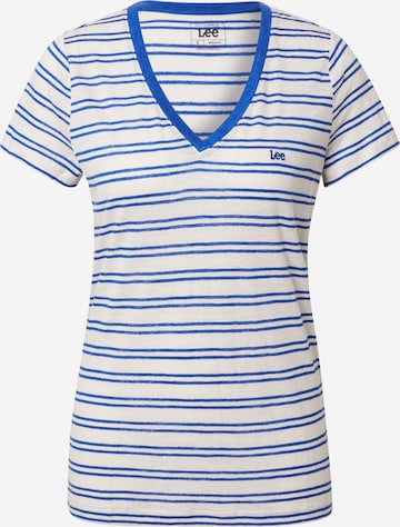 Lee Shirt in Blauw: voorkant