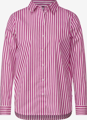 STREET ONE Blouse in Pink: front