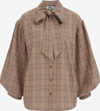 WE Fashion Pluus XXL suuruses helesinine / pruun / helepruun / valkjas, Tootevaade