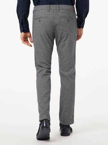 PIERRE CARDIN Regular Chino Pants 'Lyon' in Grey