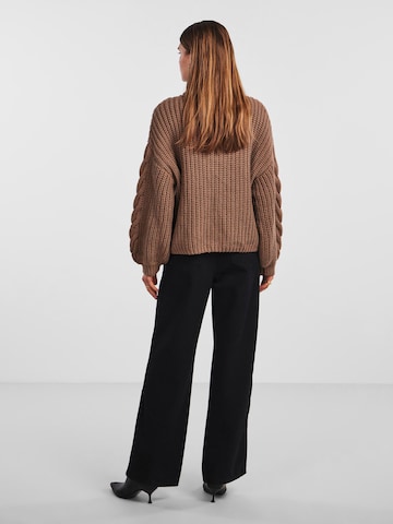 Y.A.S Sweater 'SANNE' in Brown