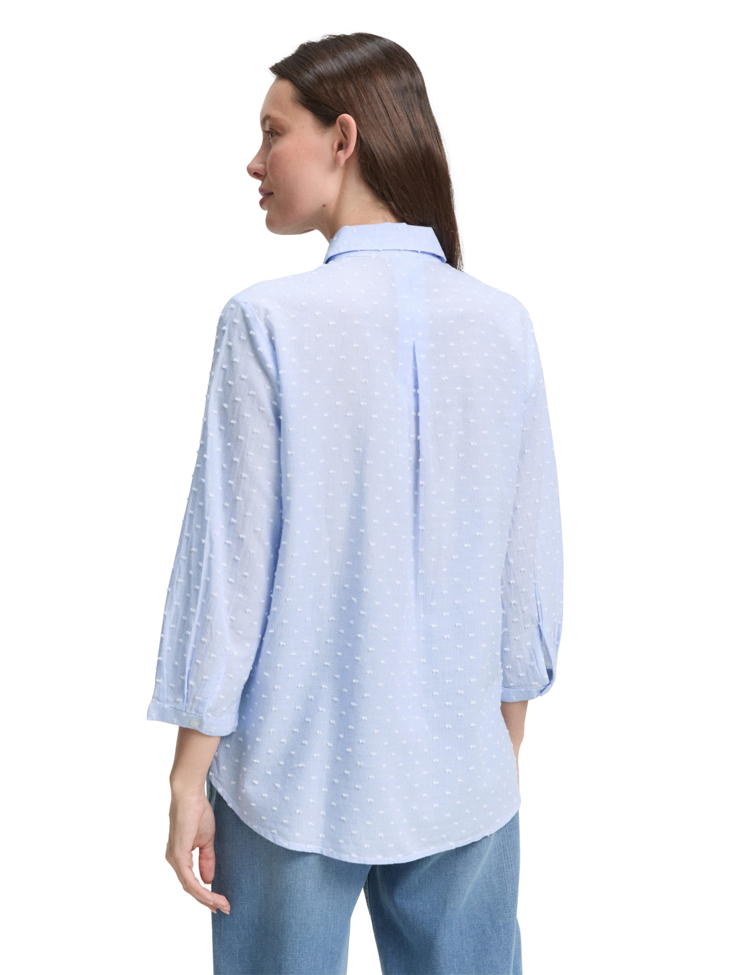 TOM TAILOR Blouse in Blue