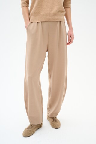 Loosefit Pantalon 'Laicent' InWear en marron : devant