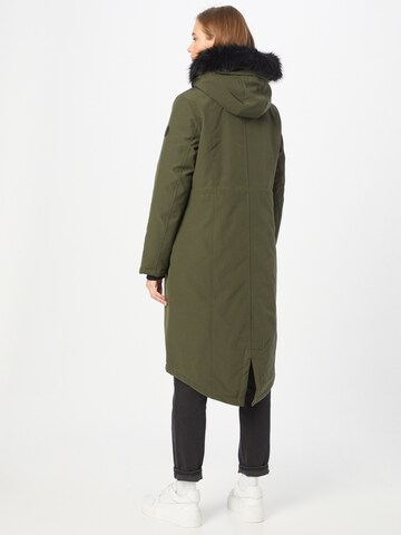 Parka de iarnă de la Calvin Klein pe verde