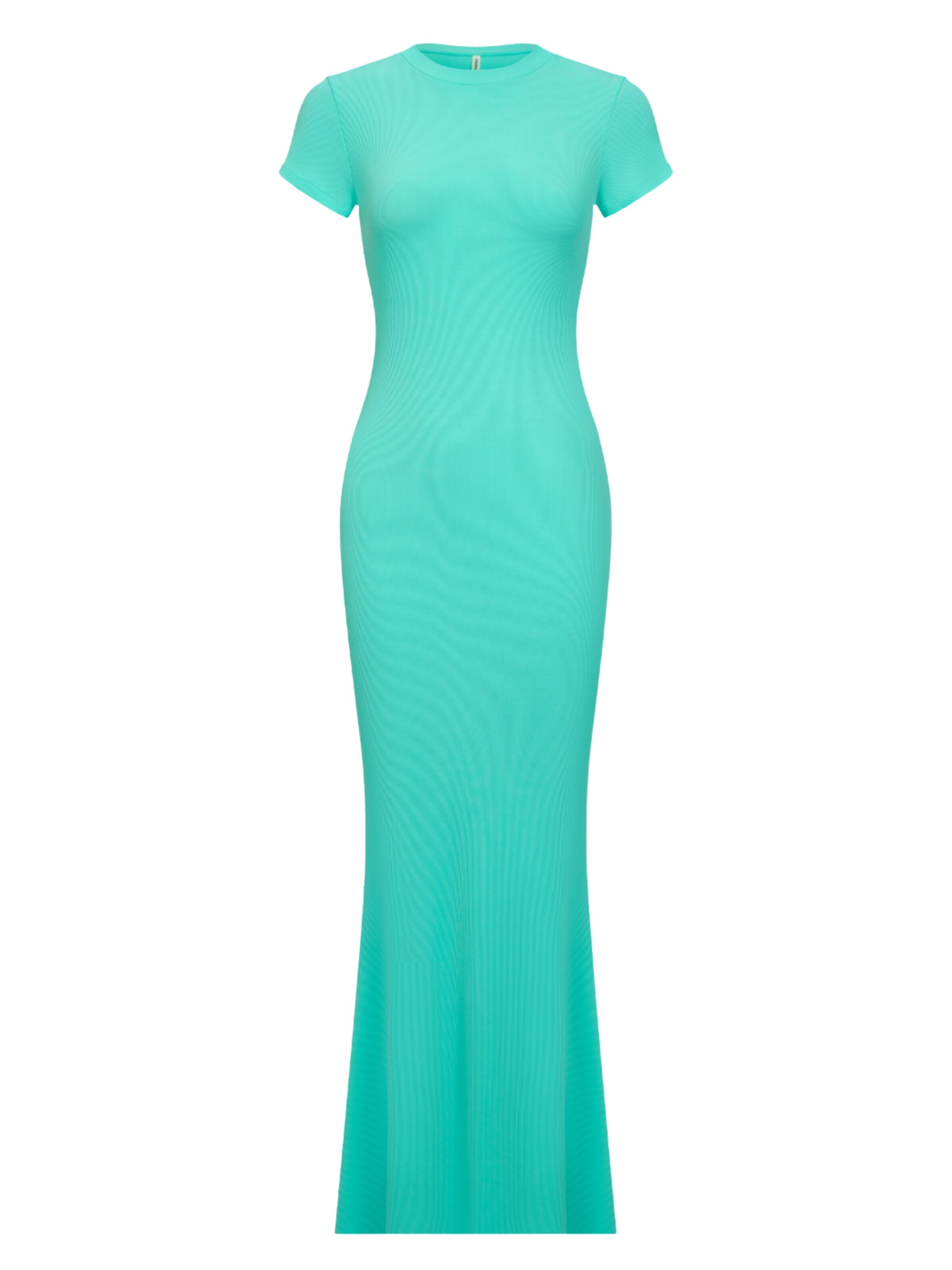 Abito 'Ribbed T-Shirt Maxikleid' di cfab (formerly creamy fabrics) in verde: frontale
