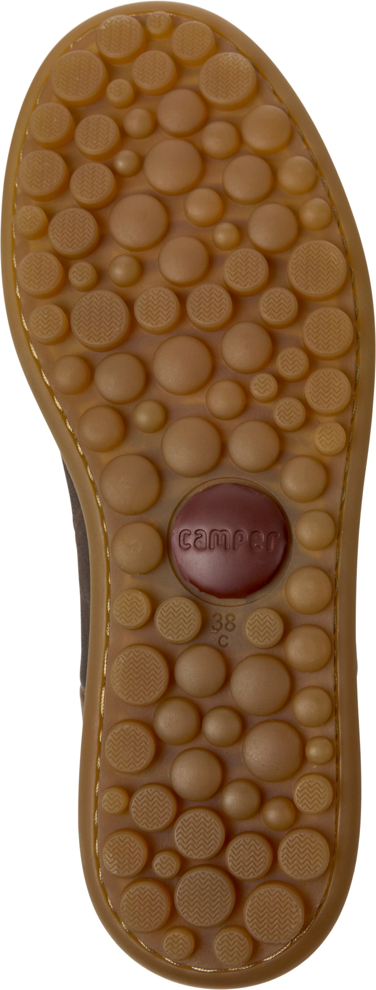 CAMPER Sneaker 'Pelotas Ariel Hella Twins' in Braun