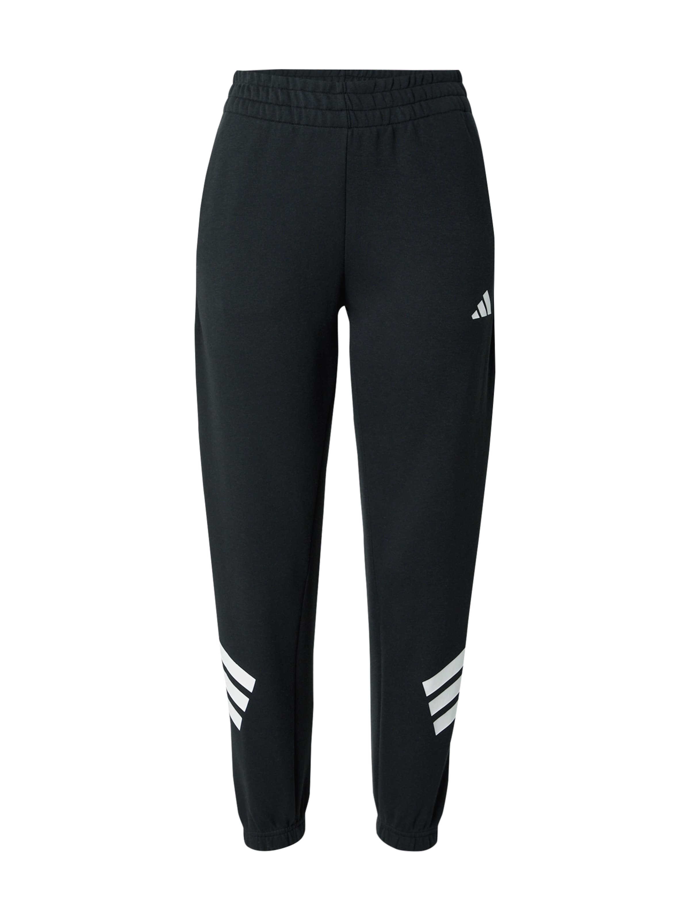 Pantaloni sport 'Future Icons' ADIDAS SPORTSWEAR pe negru / alb, Vizualizare produs