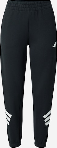 ADIDAS SPORTSWEARTapered Sportske hlače 'Future Icons' - crna boja: prednji dio