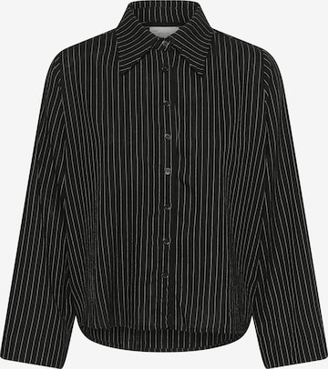 My Essential Wardrobe Blouse 'JannieMW' in Zwart: voorkant