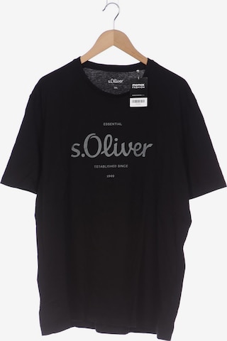 s.Oliver T-Shirt XXXL in Schwarz: predná strana