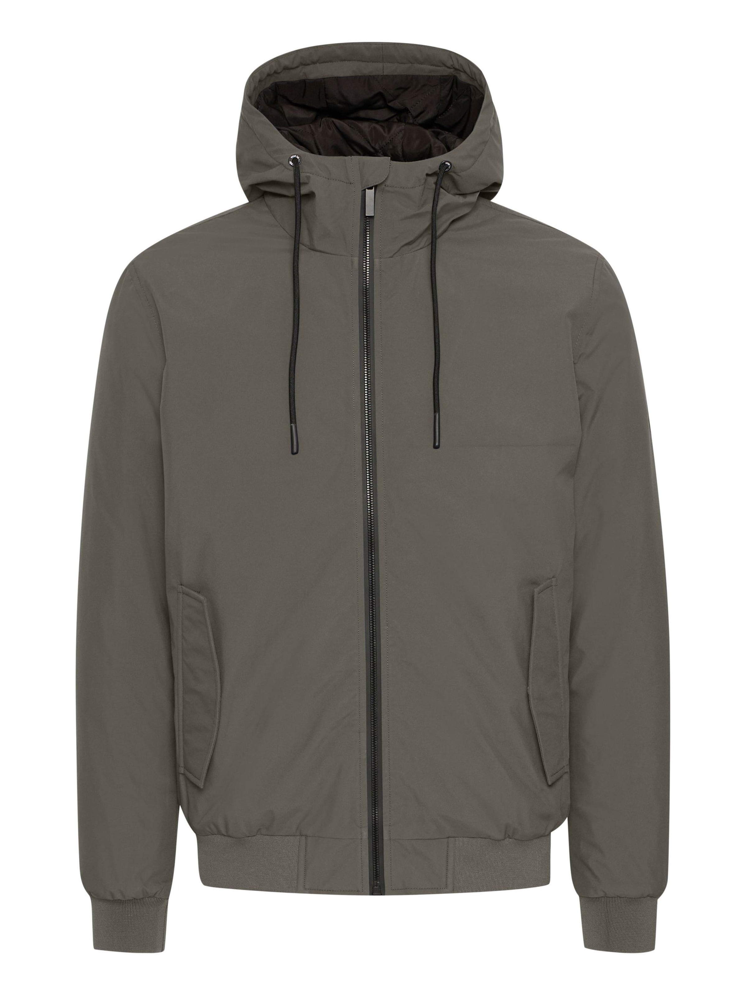 INDICODE JEANS Winter Jacket 'Pablos' in Grey: front
