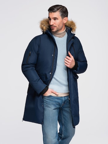 Ombre Winter jacket in Blue
