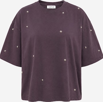 Tricou 'Lolana' de la EDITED pe mov: față