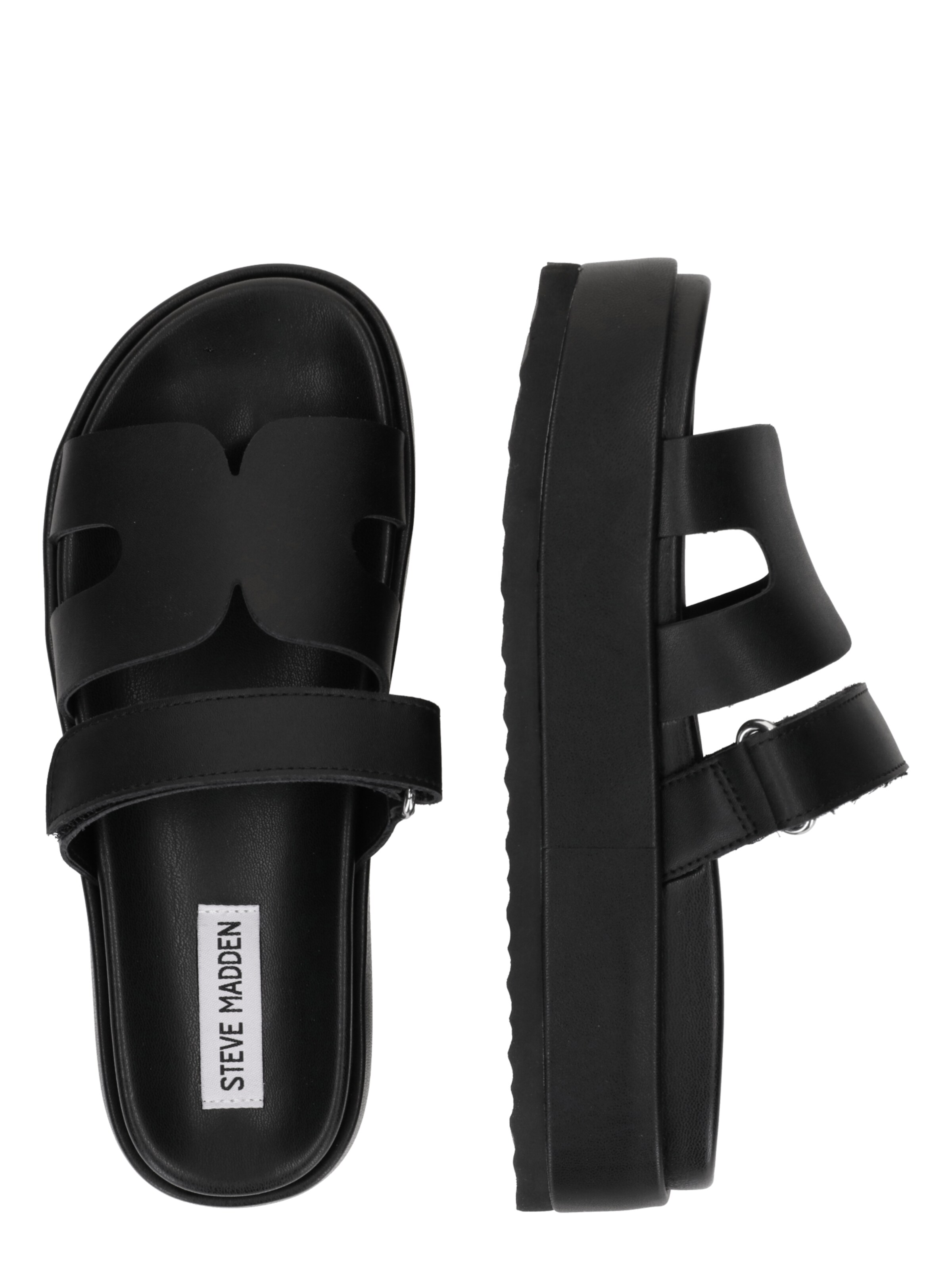 STEVE MADDENNatikače s potpeticom 'Bigmissile' - crna boja