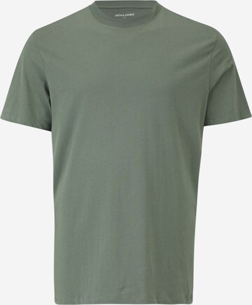 Jack & Jones Plus T-shirt 'BRADLEY' i grön: framsida