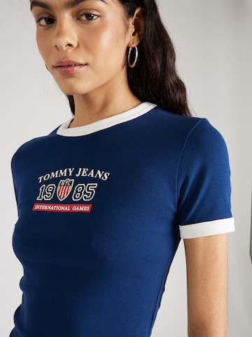 Tommy Jeans Koszulka 'ARCHIVE GAMES' w kolorze niebieski