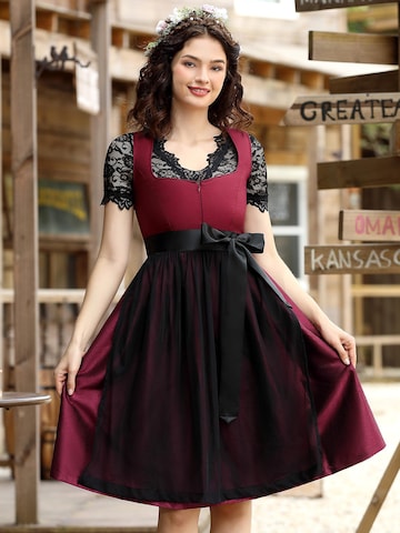 Yesfashion Dirndl in Red