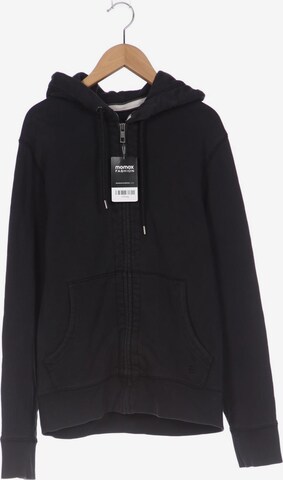 ESPRIT Sweatshirt & Zip-Up Hoodie in S in Black: front