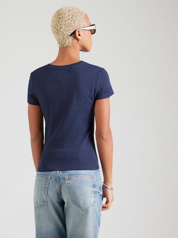 Tommy Jeans Majica 'ESS' | modra barva