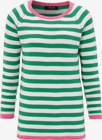 Aniston CASUAL Sweater in Green: front