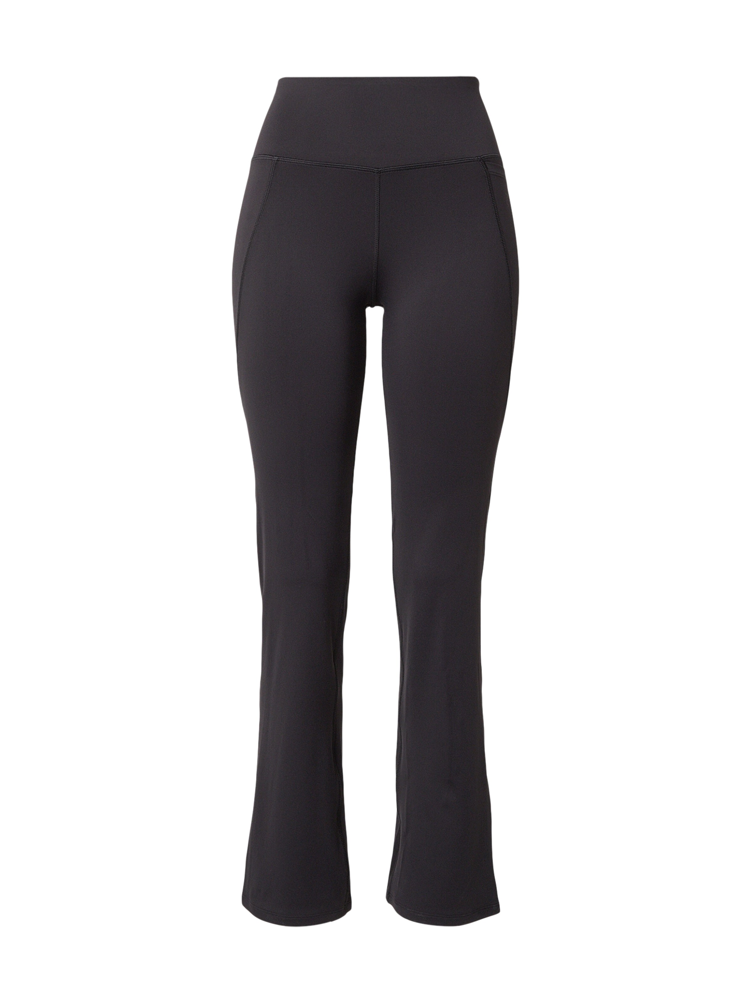 Reebok Flared Παντελόνι φόρμας 'LUX' σε μαύρο: μπροστά