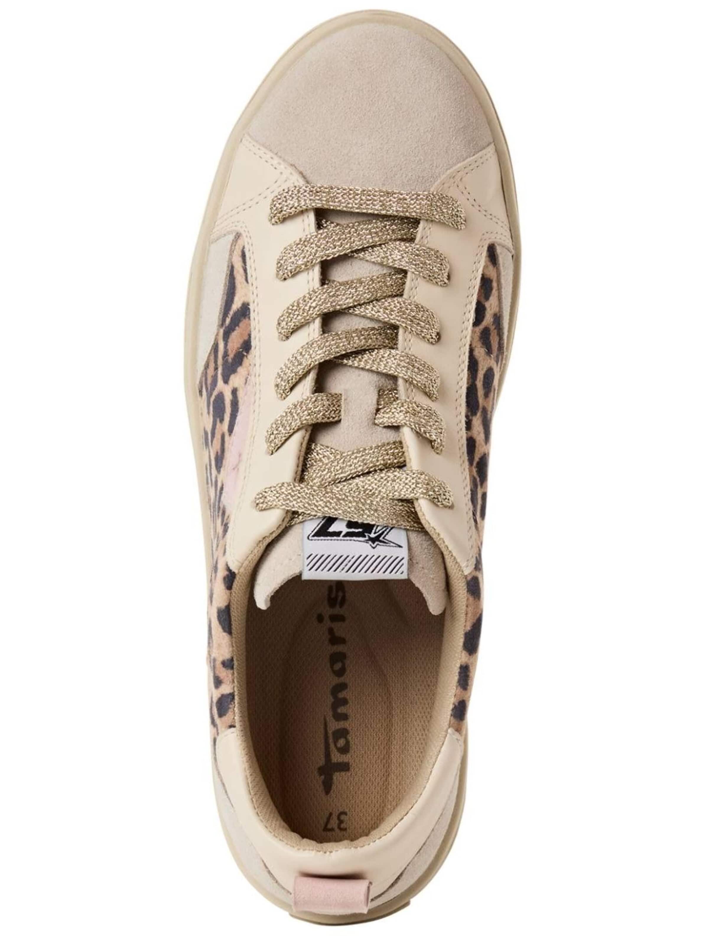 Baskets basses Tamaris en beige