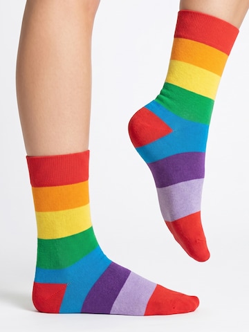 footstar Socks 'Ringel' in Red